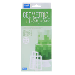 Geometric MultiCutter - Square, Set of 3